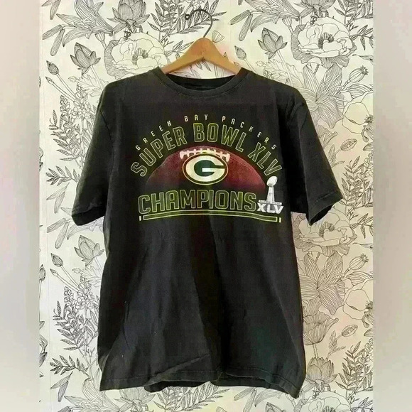 Reebok Other - Green Bay Packers Superbowl XLV Champions T-Shirt L
